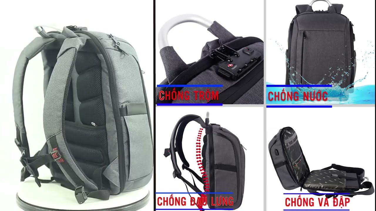 Balo Nam Chống Trộm Giải Pháp Hiệu Quả Cho Việc Bảo Vệ Tài Sản